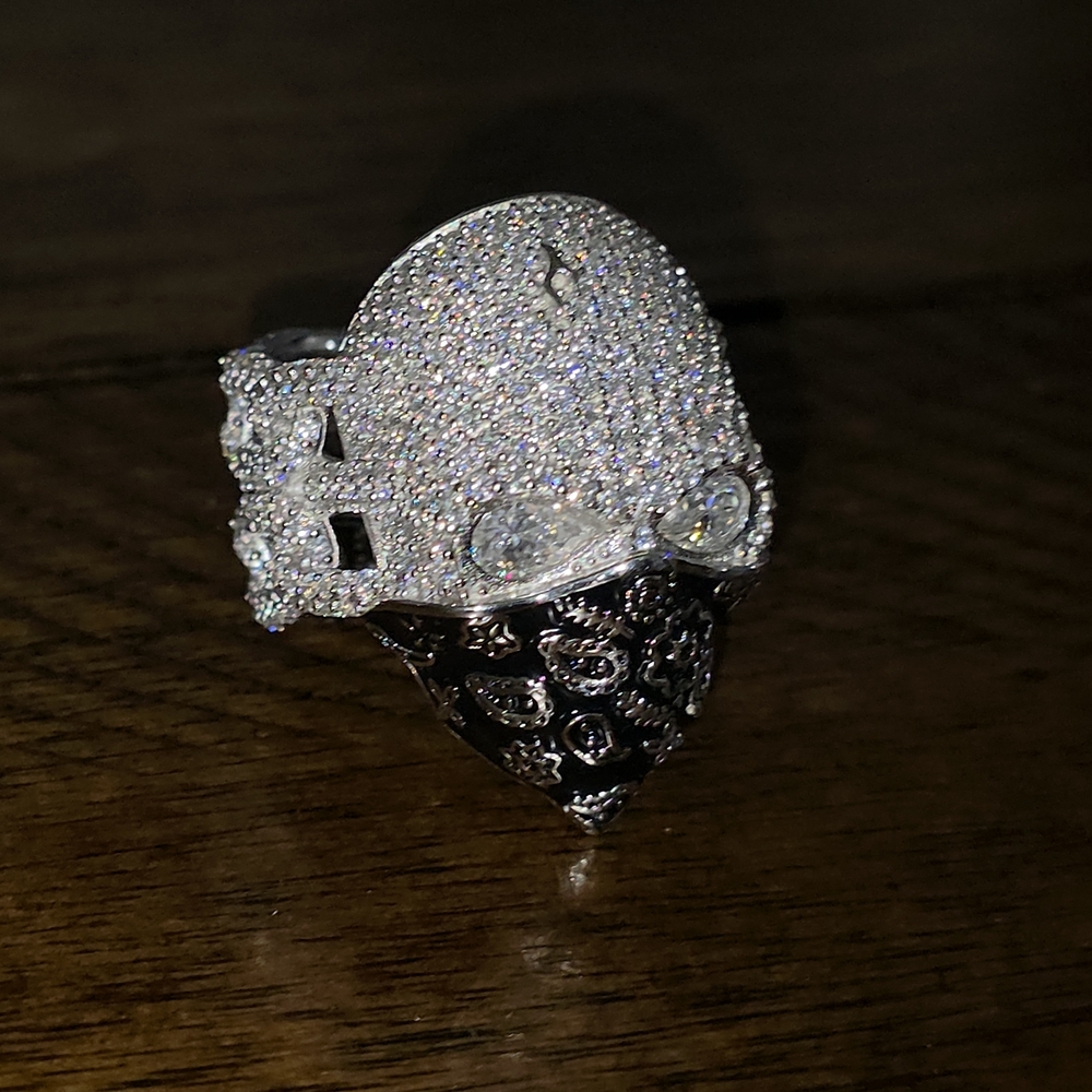✨ Moissanite Ring – S925 Sterling Silver - Platinum Plated✨